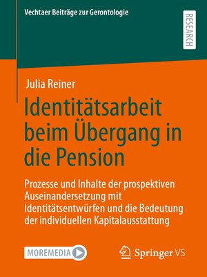 cover image of Identitätsarbeit beim Übergang in die Pension